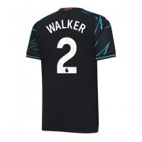 Camiseta Manchester City Kyle Walker #2 Tercera Equipación 2023-24 manga corta